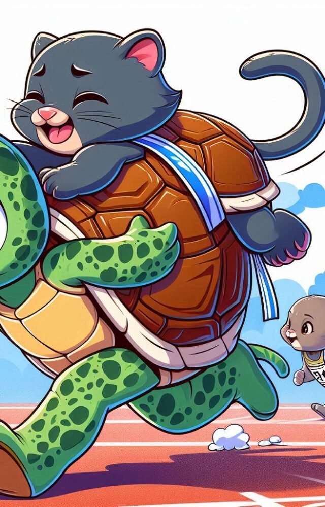Leni die Schildkröte und das große Wettrennen
