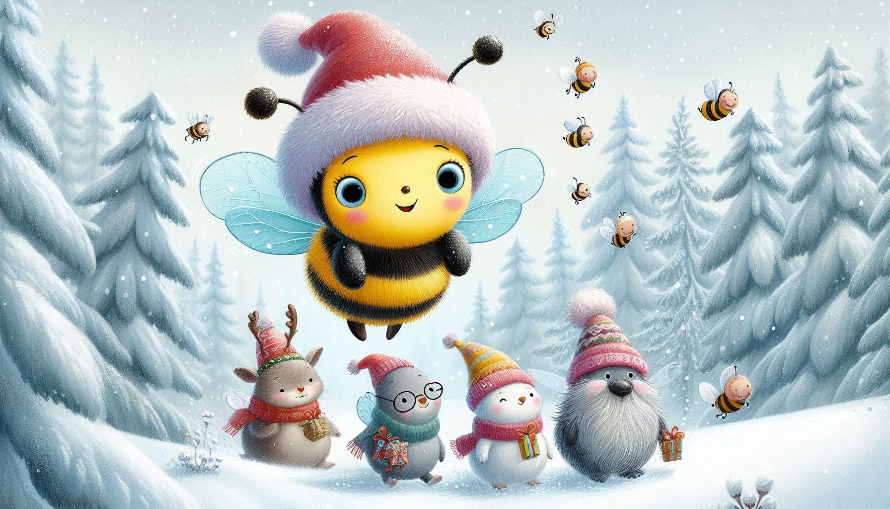 Hanni Hummel und der winterliche Wirbelwind