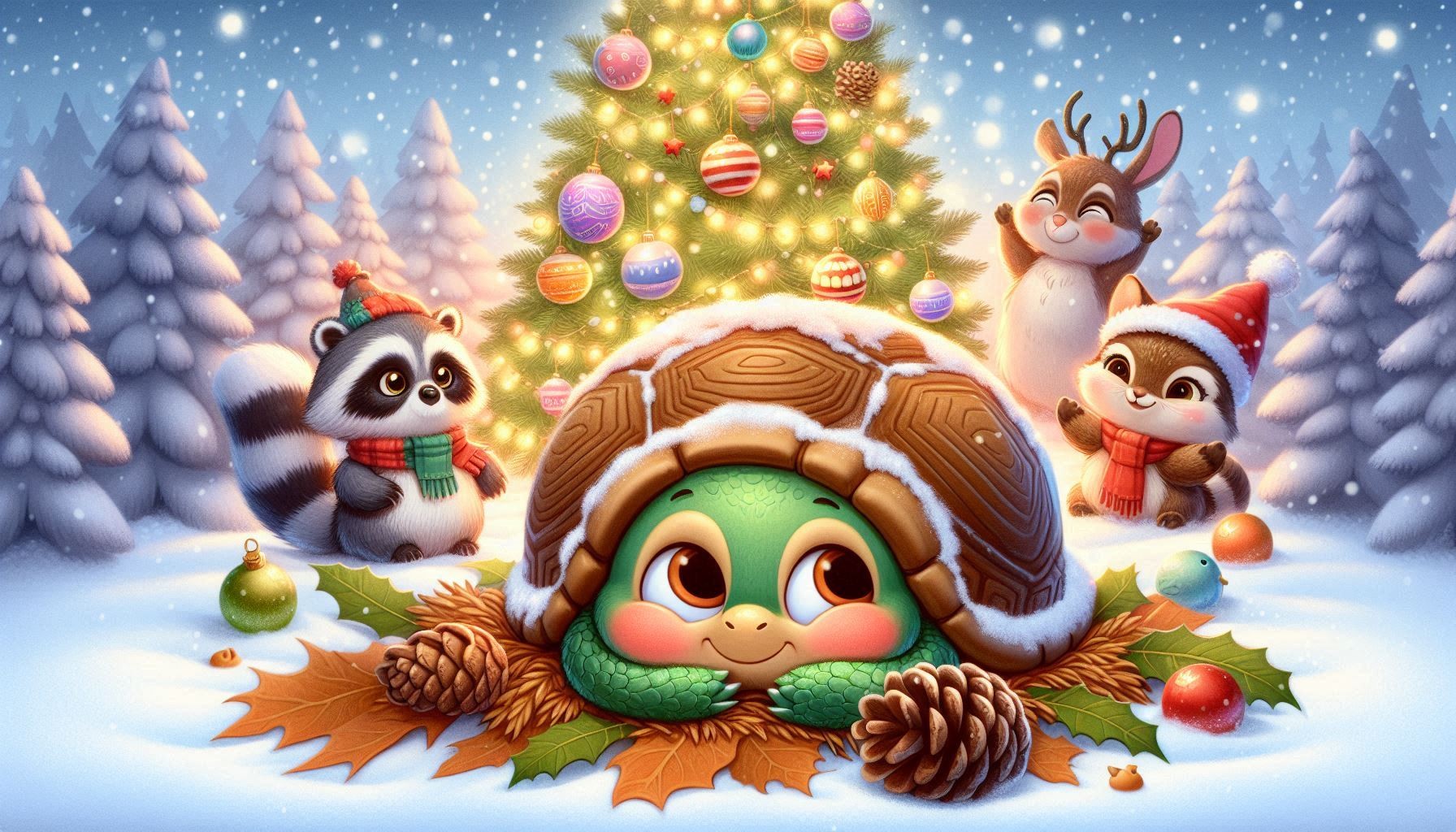 Die Schildkröte, die den Winter verschlief – fast